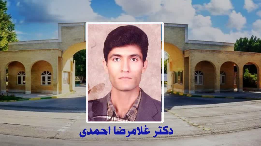 انتصاب دکتر غلامرضا احمدی به عنوان رییس دانشکده مهندسی جم