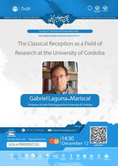 The Classical Reception as a Field of Research at the University of Cordoba