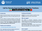 راخوان جذب پژوهشگر پسادکتری مشترک دانشگاه خلیج فارس و IPVC پرتغال