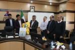 رونمایی از کتاب «توسعه کسب و کارهای دانش بنیان در زیست بوم نوآوری» تالیف دکتر رضا آذین استاد دانشگاه خلیج فارس در شرکت پالایش گاز فجر جم