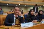 حضور مصطفی مزارعی" دانشجوی دوره کارشناسی ارشد رشته روانشناسی از دانشگاه خلیج فارس در بین دانشجویان نمونه کشوری سال 1401