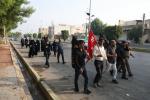 پیاده روی دلداگان اربعین حسینی کارکنان دانشگاه خلیج فارس/ گزارش تصویری